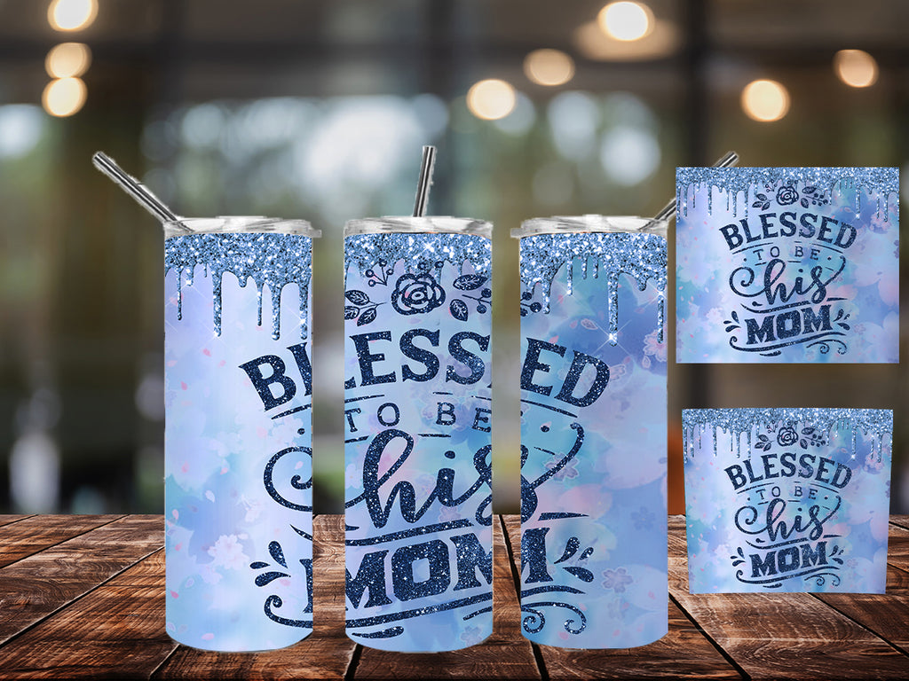 Blessed Mom Tumbler - Sublimation Tumbler