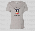 Just a Girl Who Loves Border Collies Sublimation Transfer