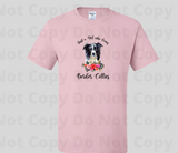 Just a Girl Who Loves Border Collies Sublimation Transfer