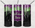 Witches Brew Sublimation Tumbler Transfer