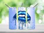 Tumbler Lips (Blue)